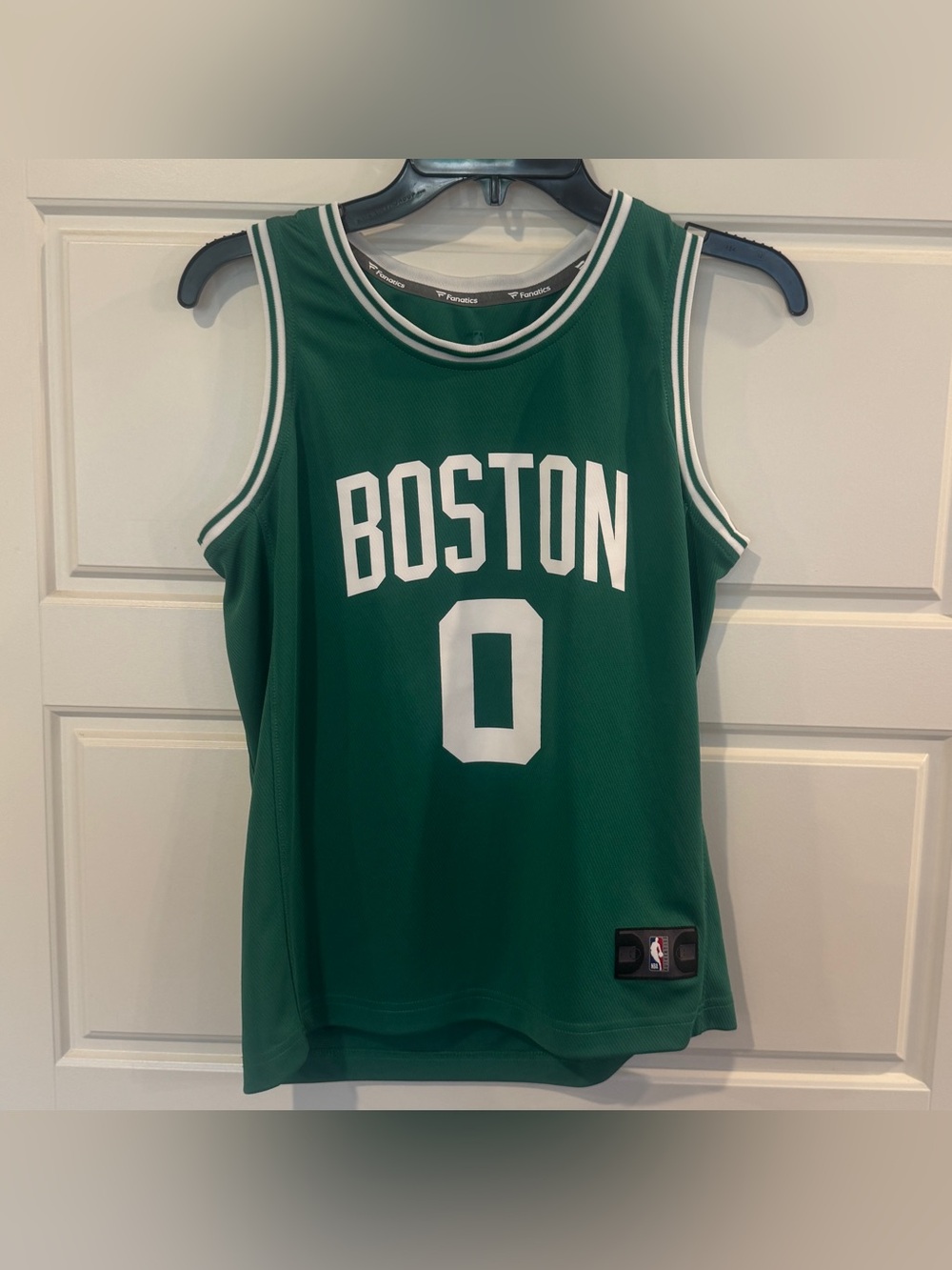 Fanatics Boston Celtics Jason Tatum #0 Green Jersey Youth Size Medium
